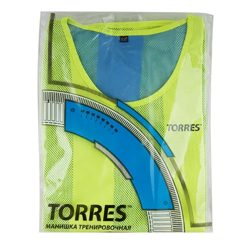 Манишка детская TORRES двухсторонняя, TR11950Y/B, р.Jr, тренировочная, полиэстер, жёлт-синий за 1&nbsp;026.80 ₽ в Туле