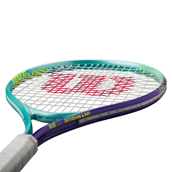 Ракетка б/т дет. Wilson Intrigue Jr 25, WR180310U, для детей 9-10лет, алюминий,со струн., бирюз-фиол за 5&nbsp;271.70 ₽ в Туле