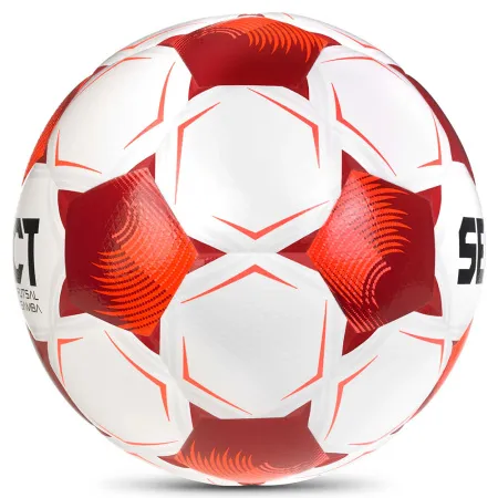 Мяч футзал. SELECT Futsal Samba v26, 1063471008, р.4,FIFA Basic, 32п, ТПУ, гибр.сш, бел-кр-черн за 5&nbsp;618.50 ₽ купить в Туле