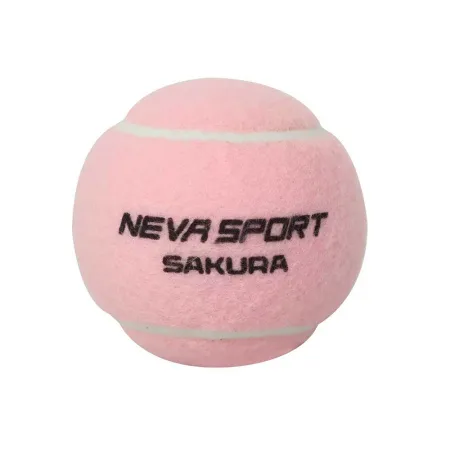 Мяч для падела NS Sakura, UAA2, уп.3 шт, сукно, нат.резина, розовый за 824.50 ₽ купить в Туле