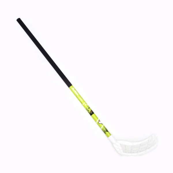 Клюшка для флорбола RealStick Player, MR-KF-Pl95, 95см, прямой крюк, композит, черно-салатовый за 3&nbsp;605.70 ₽ в Туле