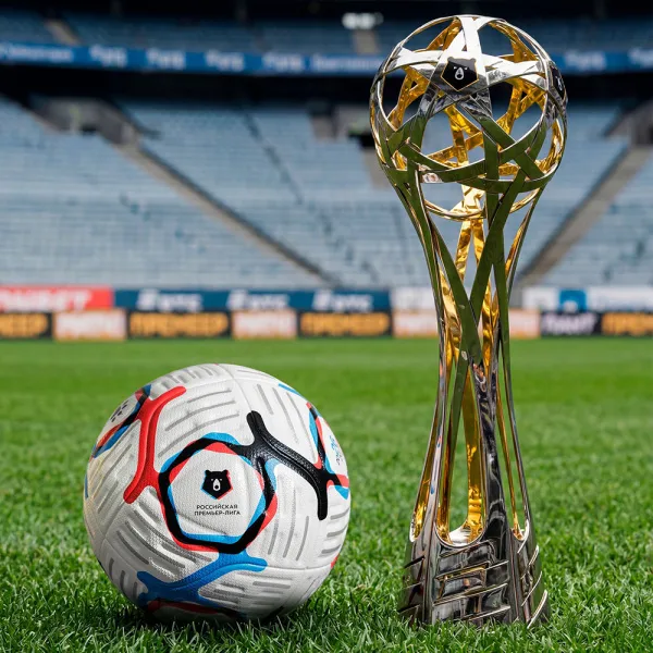 Мяч футб. KELME Russian Premier League, 7601QU5216-100, р.5, FIFA Pro, 10п, ПУ, термосш, бел-син-кр за 10&nbsp;672.60 ₽ в Туле