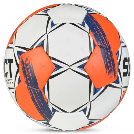 Мяч ганд. SELECT Ultimate Replica v25, 3572858745, р.3(Senior), ПУ,руч.сш, бел-оранж-т.син за 5&nbsp;373.70 ₽ купить в Туле