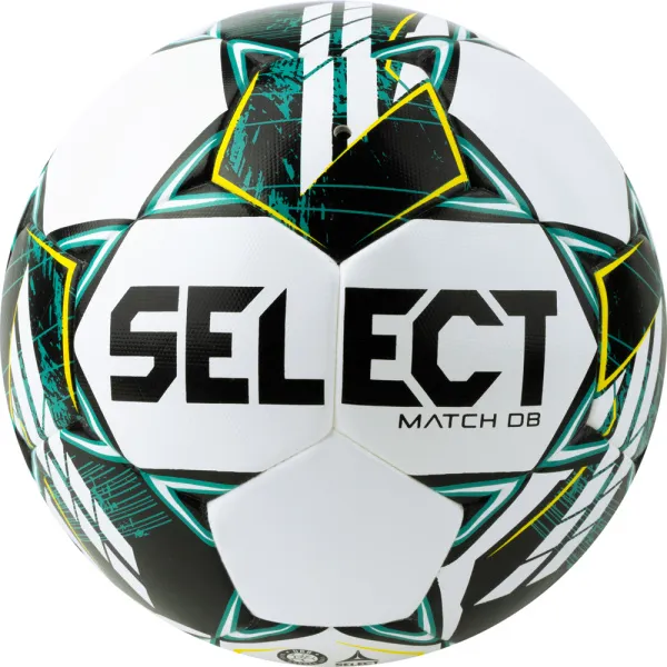 Мяч футб. SELECT Match DВ V23, 0575360004,р.5, FIFA Basic, 32п, ПУ, гибр.сш., бело-зелено-черн за 5&nbsp;875.20 ₽ в Туле