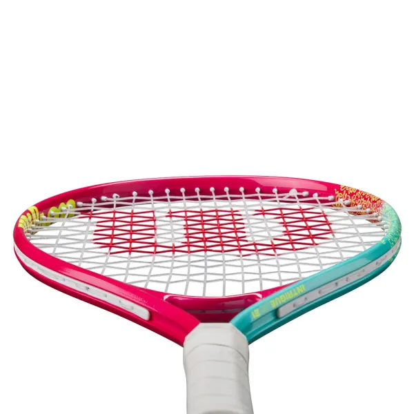Ракетка б/т дет. Wilson Intrigue Jr 21, WR180510U, для дет.5-6лет, алюминий,со струн.,розово-бирюзов за 5&nbsp;271.70 ₽ в Туле