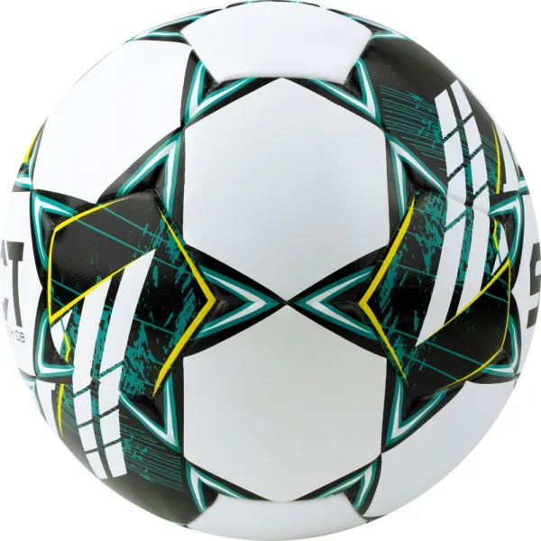 Мяч футб. SELECT Match DВ V23, 0575360004,р.5, FIFA Basic, 32п, ПУ, гибр.сш., бело-зелено-черн за 5&nbsp;875.20 ₽ в Туле