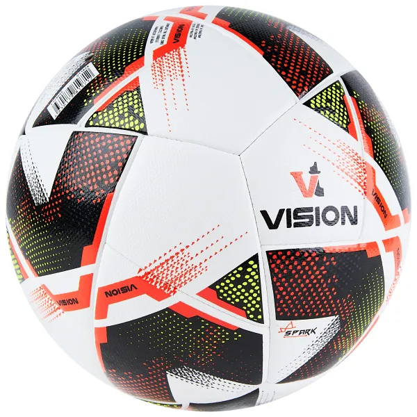 Мяч футб. VISION Spark, F324045, р.5, FIFA Basiс, 24 пан,ПУ,2 подкл.слой,гибрид.сшив,бело-мультикол за 2&nbsp;279.70 ₽ в Туле