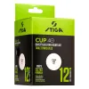 Мяч для наст. тенниса Stiga Cup ABS, 1110-2510-12, диам.40+мм, пластик, упак. 12 шт, белый за 1&nbsp;774.80 ₽ купить в Туле