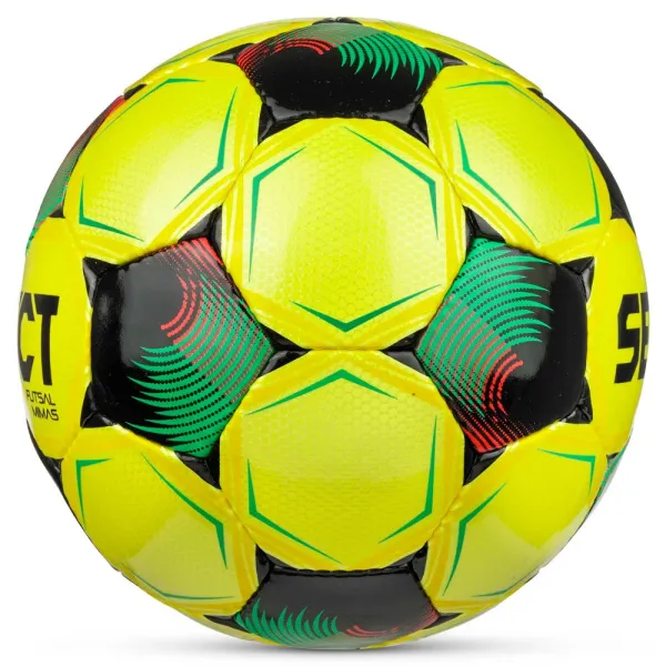 Мяч футзал. SELECT Futsal Mimas V26, 1053471007, р.4,FIFA Basic, 32п, ПУ, руч.сш, желто-зелено-черн. за 6&nbsp;113.20 ₽ в Туле