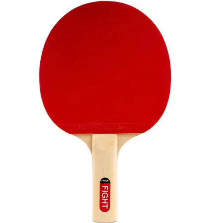 Ракетка для н/т Stiga Fight Red, 184001, для любителей, накладка 1,5 мм ITTF, прямая ручка за 1&nbsp;837.70 ₽ купить в Туле