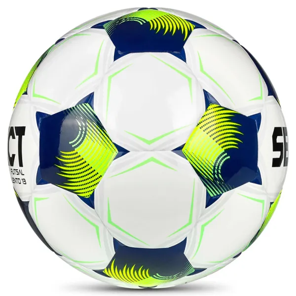 Мяч футзал. SELECT Futsal Talento 13 V26, 1062471015, р.3, 32п, ТПУ, гибр.сш, бело-сине-желтый за 4&nbsp;355.40 ₽ в Туле