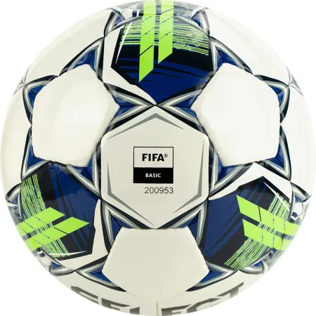 Мяч футзал. SELECT Futsal Master Shiny V22, 1043460004, р.4, Basic,32п, гл.ПУ, руч.сш,бел-син-зел за 7&nbsp;539.50 ₽ купить в Туле