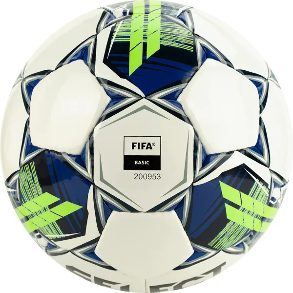 Мяч футзал. SELECT Futsal Master Shiny V22, 1043460004, р.4, Basic,32п, гл.ПУ, руч.сш,бел-син-зел за 7&nbsp;539.50 ₽ в Туле