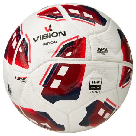 Мяч футб. VISION TRITON, FV425075, р.5,FIFA Quality Pro,MF, 16 пан, термосш.,бел-красный за 8&nbsp;007 ₽ купить в Туле