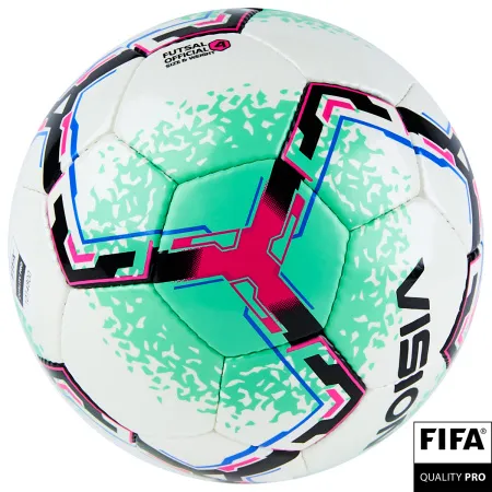 Мяч футзал. VISION SALA+, FIFA Quality Pro, FS324084 р.4, 32 п. PU, 4 подкл.сл, руч.сшив.,бело-зелен за 4&nbsp;943.60 ₽ купить в Туле