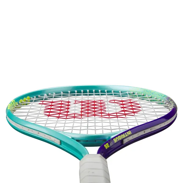 Ракетка б/т дет. Wilson Intrigue Jr 25, WR180310U, для детей 9-10лет, алюминий,со струн., бирюз-фиол за 5&nbsp;271.70 ₽ в Туле