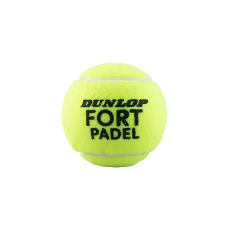 Мяч для падела Dunlop Fort Padel, 601555, уп.3 шт, FIP, сукно, нат.резина,желтый за 1&nbsp;135.60 ₽ купить в Туле