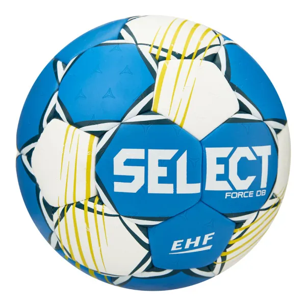 Мяч ганд. SELECT HB FORCE DB V25, 1622858205, Senior (р.3), EHF Appr,ПУ, гибр.сш., сине-белый за 8&nbsp;438.80 ₽ в Туле