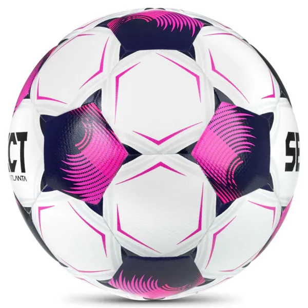 Мяч футб. SELECT Atlanta v26, 0575971011, р.5, FIFA Basic, облегч, 32п,ТПУ, гибрид.сш, бел-роз-черн. за 4&nbsp;712.40 ₽ в Туле