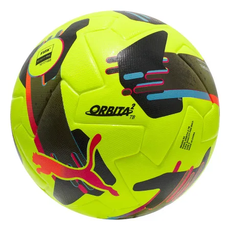 Мяч футб. PUMA Orbita 2 TB, 08432303, р.5, FIFA Quality Pro, 12 пан., ТПУ, термосшивка, желто-черный за 7&nbsp;260.70 ₽ купить в Туле