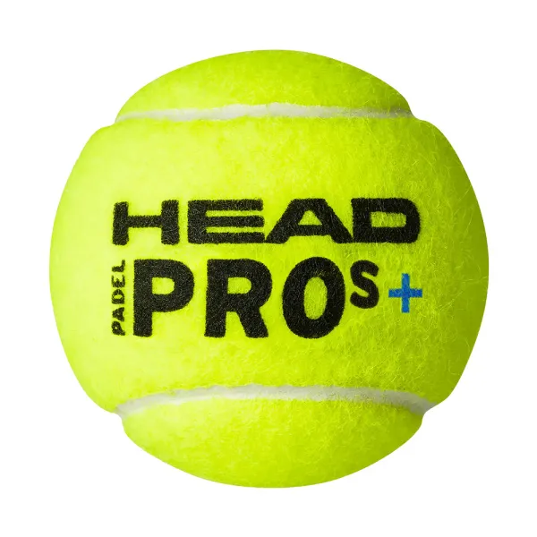 Мяч для падела HEAD Padel Pro S+, 540303, уп.3 шт, FIP Approved, войлок,нат.резина,желтый за 933.30 ₽ в Туле