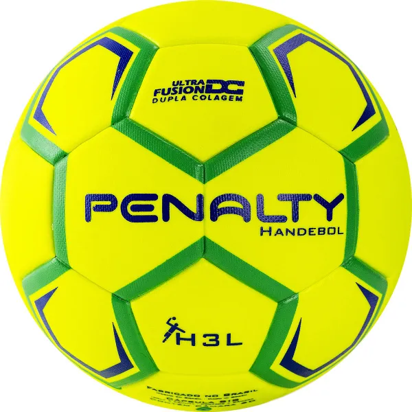 Мяч ганд. PENALTY HANDEBOL H3L ULTRA FUSION X, 5203632600-U, р.3, PU, термосшивка, жел за 3&nbsp;187.50 ₽ в Туле