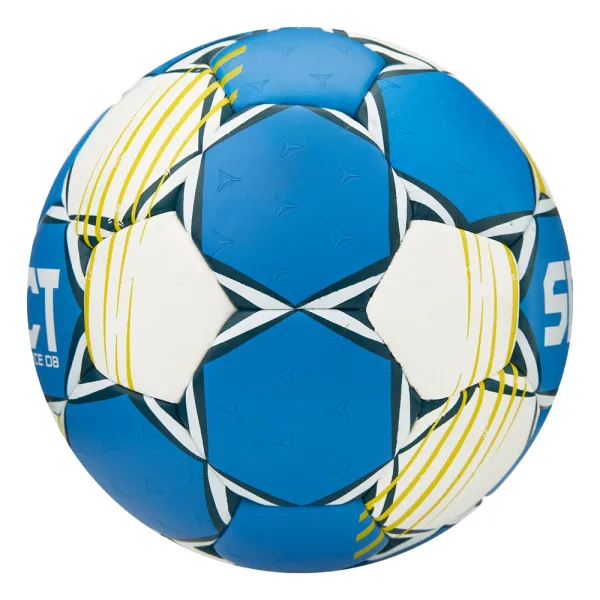 Мяч ганд. SELECT HB FORCE DB V25, 1622858205, Senior (р.3), EHF Appr,ПУ, гибр.сш., сине-белый за 8&nbsp;438.80 ₽ в Туле