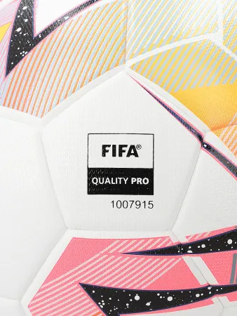 Мяч футзал PUMA Futsal 1, 08376301, р.4, FIFA Quality Pro, 32пан, ПУ, терм.сш, бело-розовый за 6&nbsp;502.50 ₽ купить в Туле