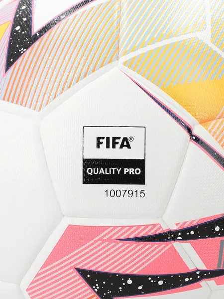 Мяч футзал PUMA Futsal 1, 08376301, р.4, FIFA Quality Pro, 32пан, ПУ, терм.сш, бело-розовый за 6&nbsp;502.50 ₽ в Туле