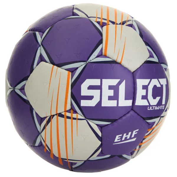 Мяч ганд. SELECT Ultimate Official EHF V24, 1612858999, Senior(р.3), EHF Appr, ПУ, руч.сш, фиол-сер за 15&nbsp;504 ₽ в Туле