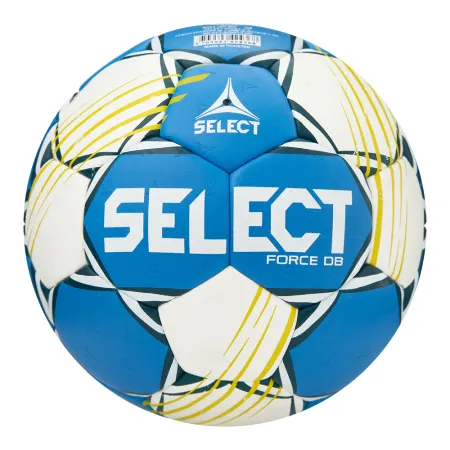 Мяч ганд. SELECT HB FORCE DB V25, 1622858205, Senior (р.3), EHF Appr,ПУ, гибр.сш., сине-белый за 8&nbsp;438.80 ₽ купить в Туле
