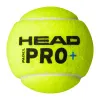 Мяч для падела HEAD Padel Pro+, 540203, уп.3 шт, FIP Approved, войлок,нат.резина,желтый за 933.30 ₽ купить в Туле
