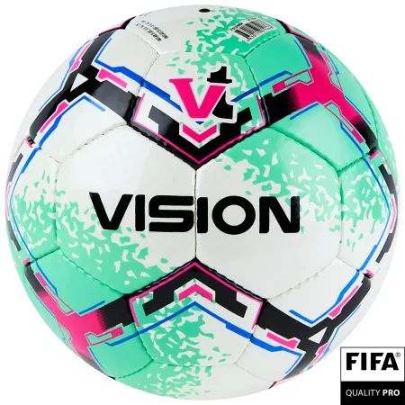 Мяч футзал. VISION SALA+, FIFA Quality Pro, FS324084 р.4, 32 п. PU, 4 подкл.сл, руч.сшив.,бело-зелен за 4&nbsp;943.60 ₽ купить в Туле